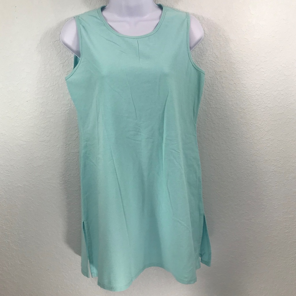 Eileen Fisher Small Tunic Aqua Knit